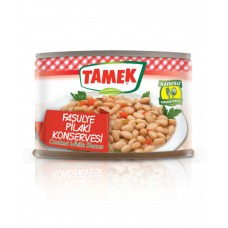 COOKED WHITE BEANS (FASULYE PILAKI) 400G TAMEK (TURKISH)