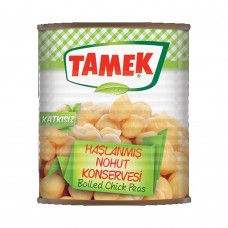 BOILED CHICKPEAS(HASLANMIS NOHUT) 800GM TAMEK (TURKISH)